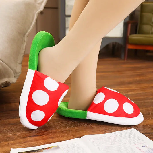 Mushroom slides Plush Multifunctional